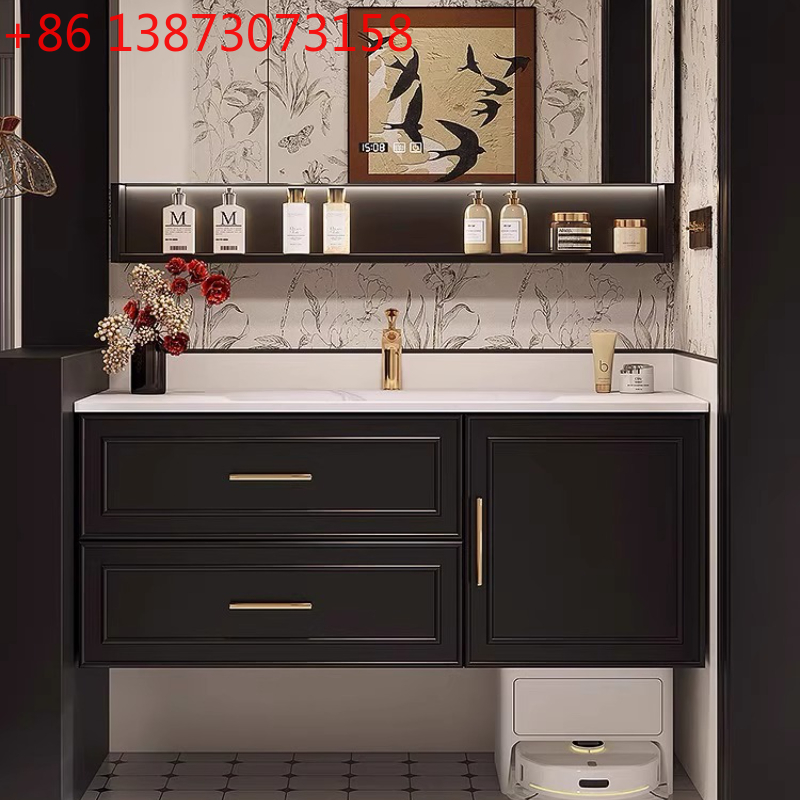 Luxury Skincare Accessories - Armário Moderno com Espelho para Banheiro,