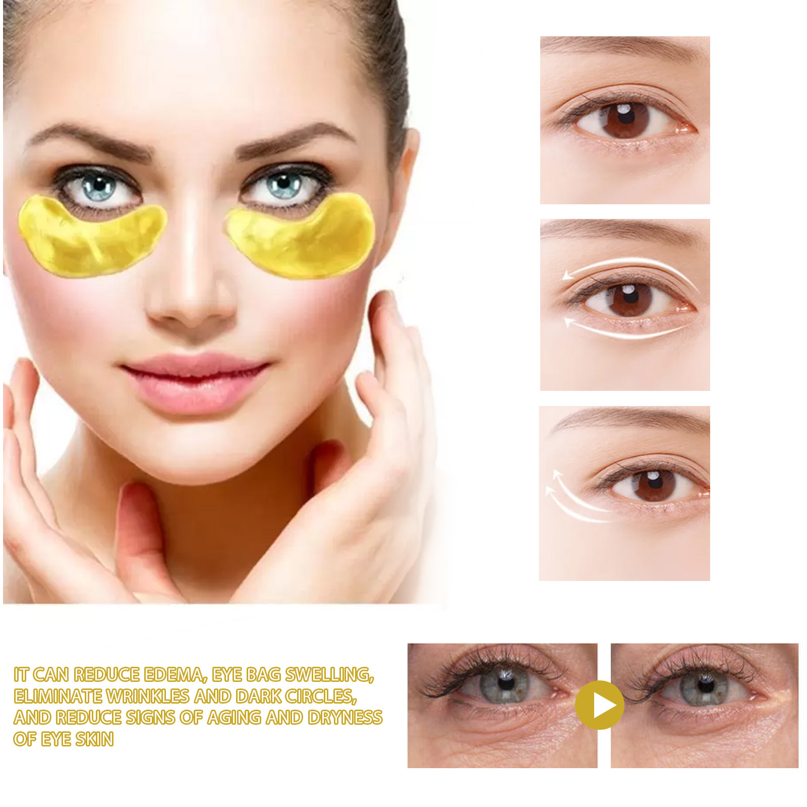 Luxury Skincare Mask - Máscara de Olhos de Luxo com