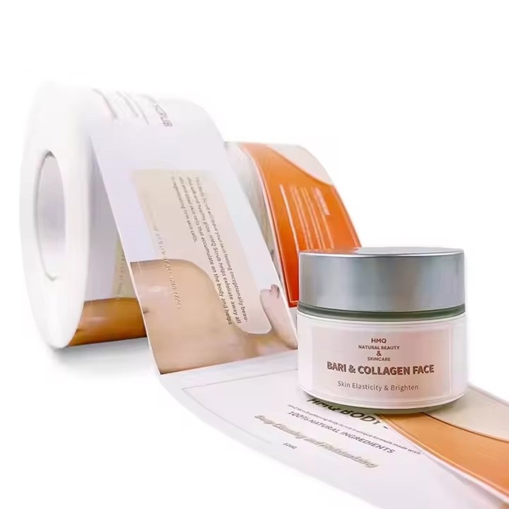 Luxury Skincare Labels - Etiquetas de vinil de luxo personalizadas
