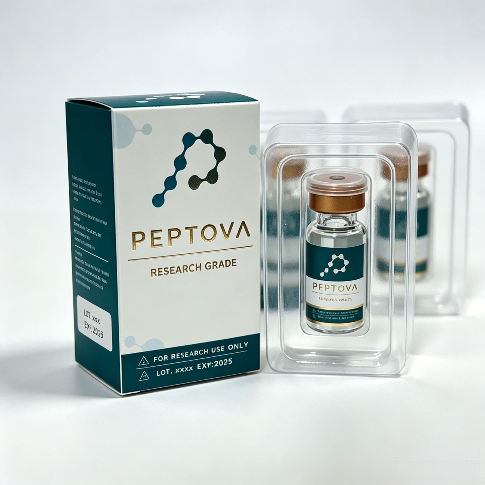 Luxury Skincare Labels - Adesivos Vinílicos HD Impermeáveis Personalizados de