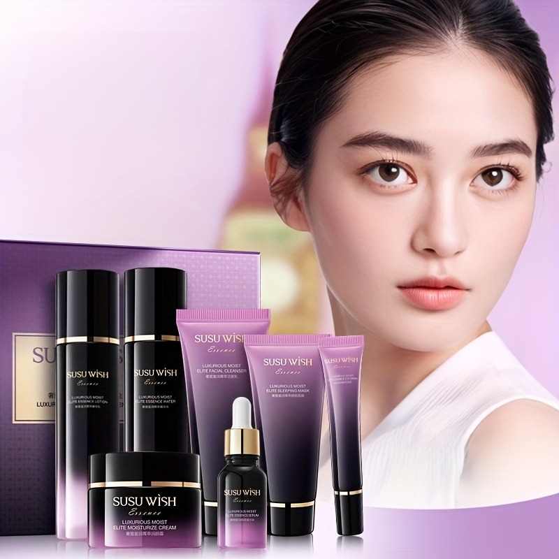 Luxury Skincare Mask - Conjunto Luxuoso e Elegante de Nove