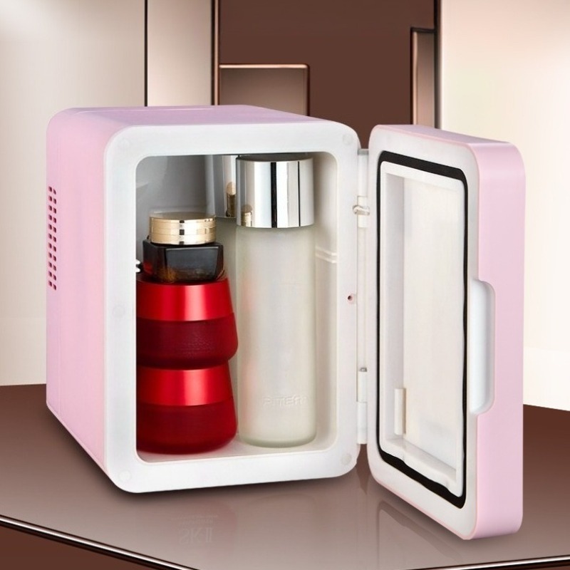 Luxury Skincare & Spa Reviews - Mini refrigerador portátil para maquiagem, geladeira