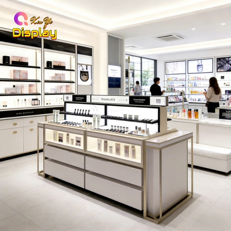Expositores de Luxo para Lojas - Luxury Skincare & Spa Reviews avaliação e preço