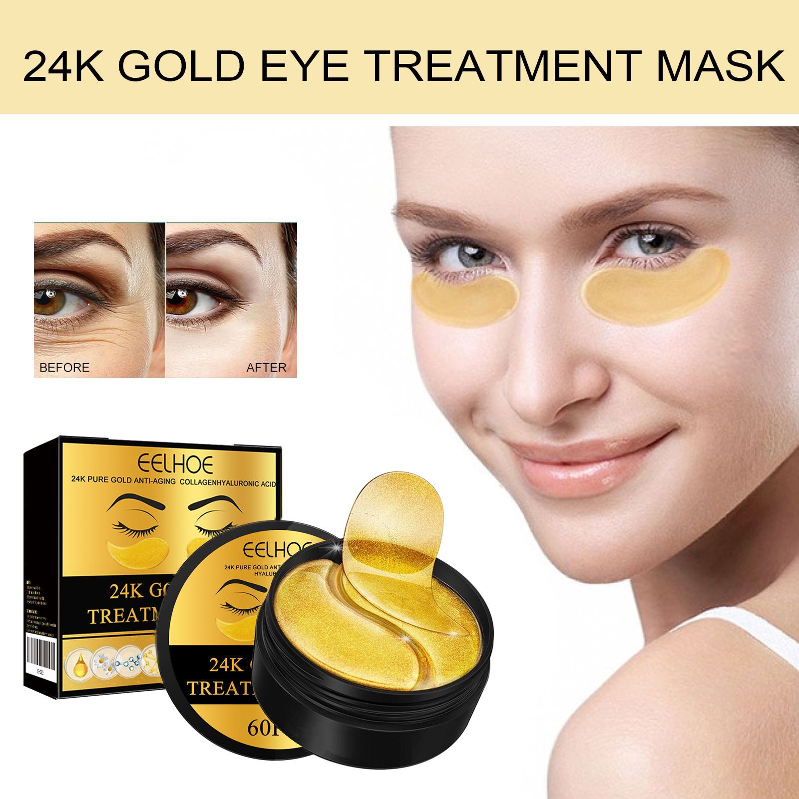 Máscara de Olhos de Luxo com O - Luxury Skincare Mask avaliação e preço