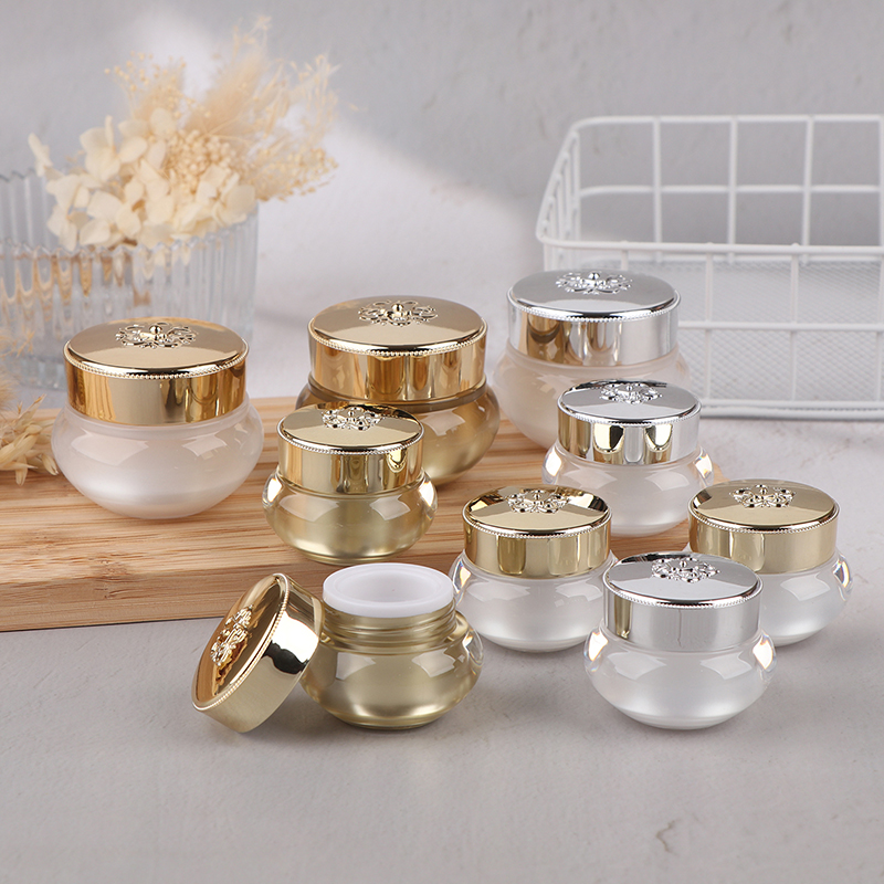 Frascos de Creme Acrílicos Vaz - Luxury Skincare & Spa Reviews avaliação e preço