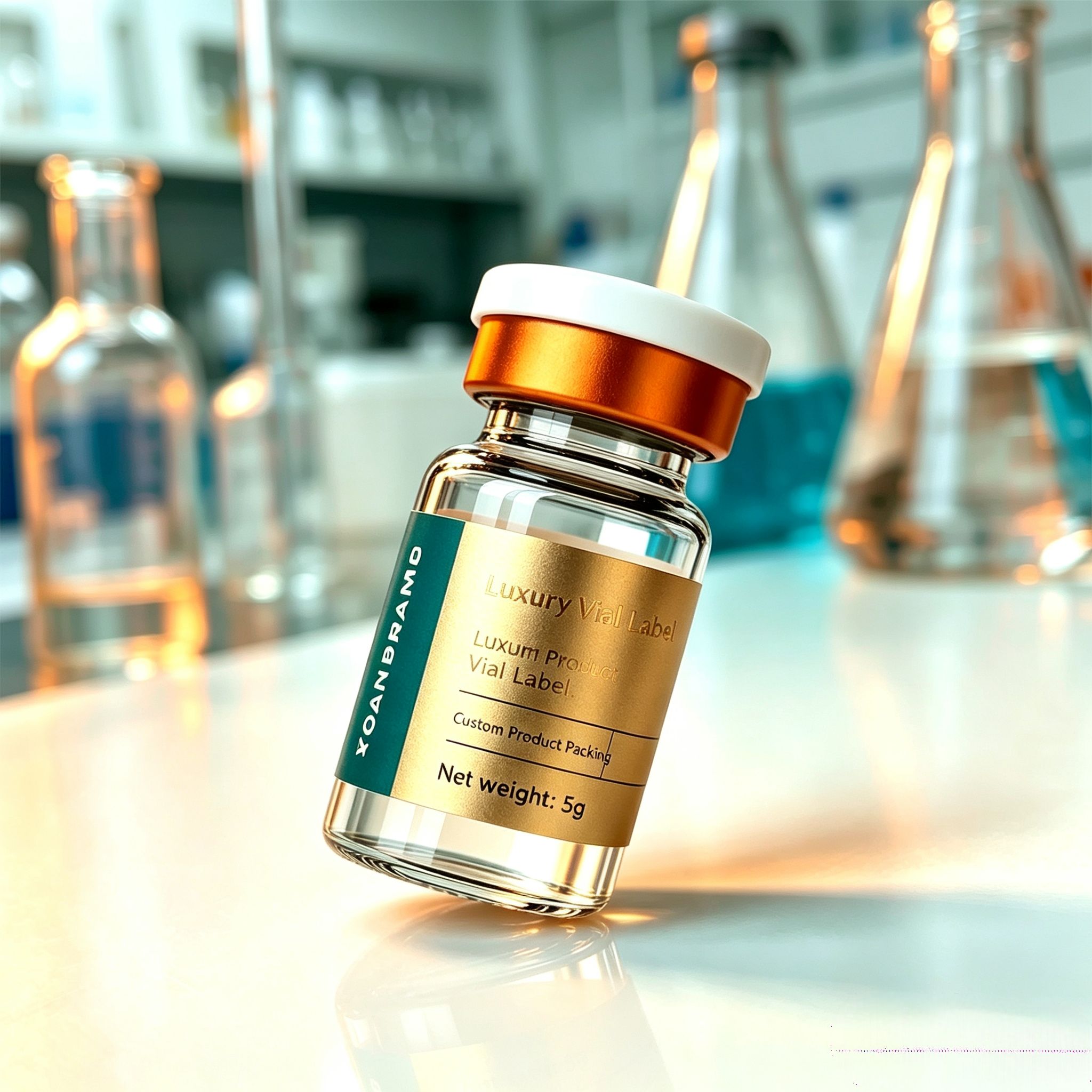 Adesivos Vinílicos HD Impermeá - Luxury Skincare Labels avaliação e preço