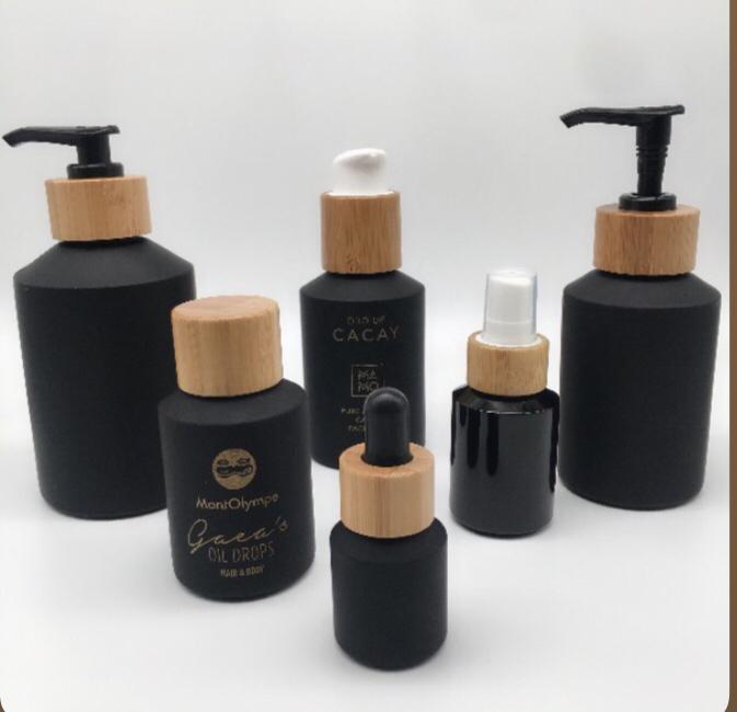 Frasco de creme de vidro fosco - Luxury Skincare Mask avaliação e preço
