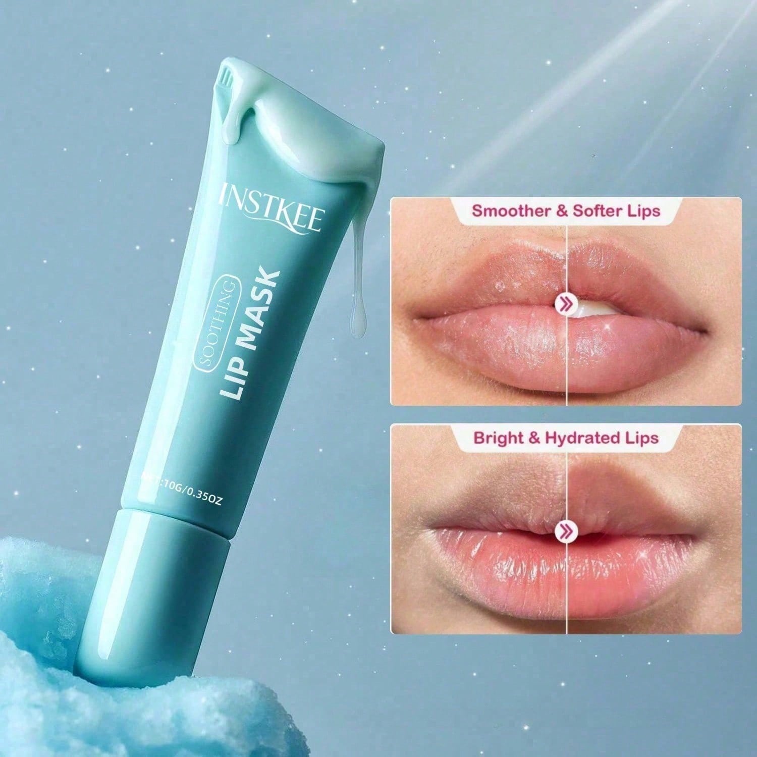 Nova Máscara Labial Calmante c - Luxury Skincare & Spa Reviews avaliação e preço