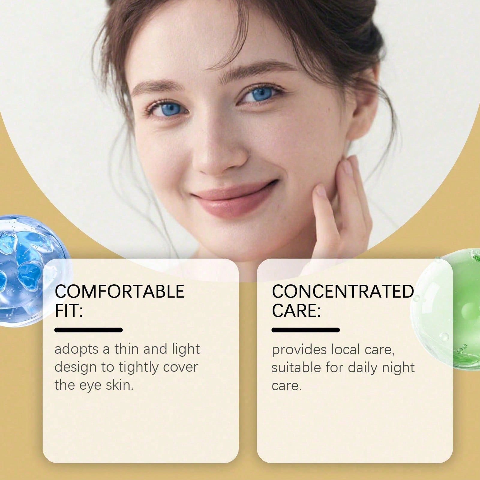 Máscara para Olhos em Ouro 24K - Luxury Skincare Mask avaliação e preço